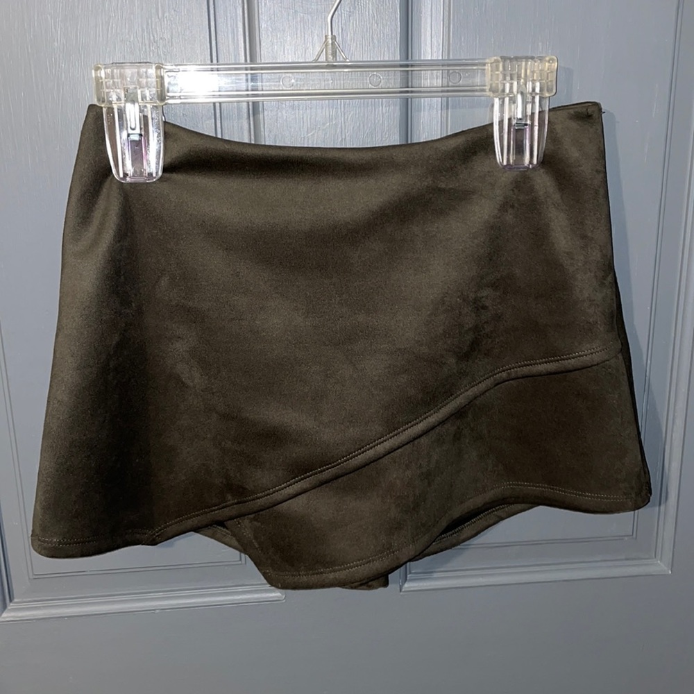 Suede Skort - image 1
